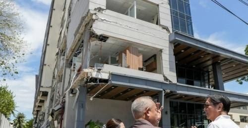 菲律宾 强震已致45人死亡!马科斯赴灾区:遇难者家属每户补助5万比索