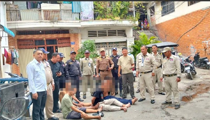 柬埔寨资讯:柬金边执法部门拘捕4名流浪人员