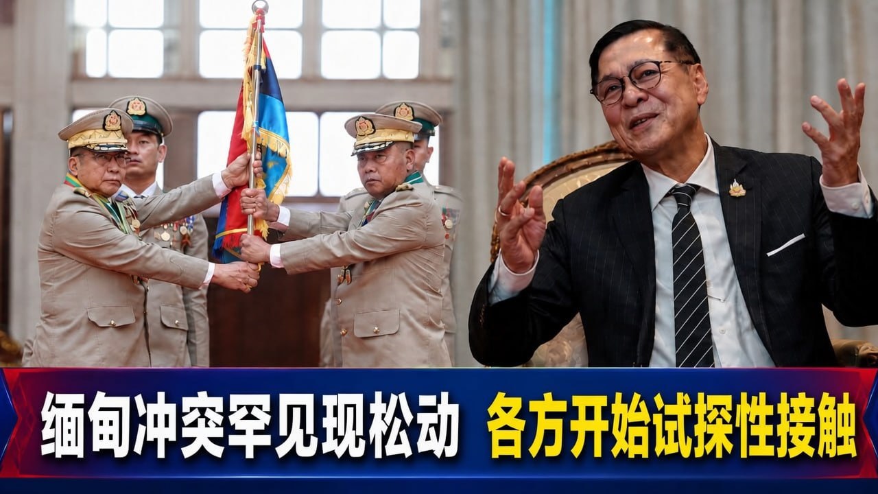缅甸新闻 缅甸冲突罕见出现松动,各方开始试探性接触