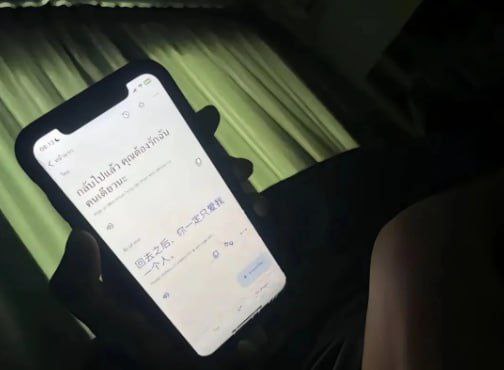 金边旧机场安置点。