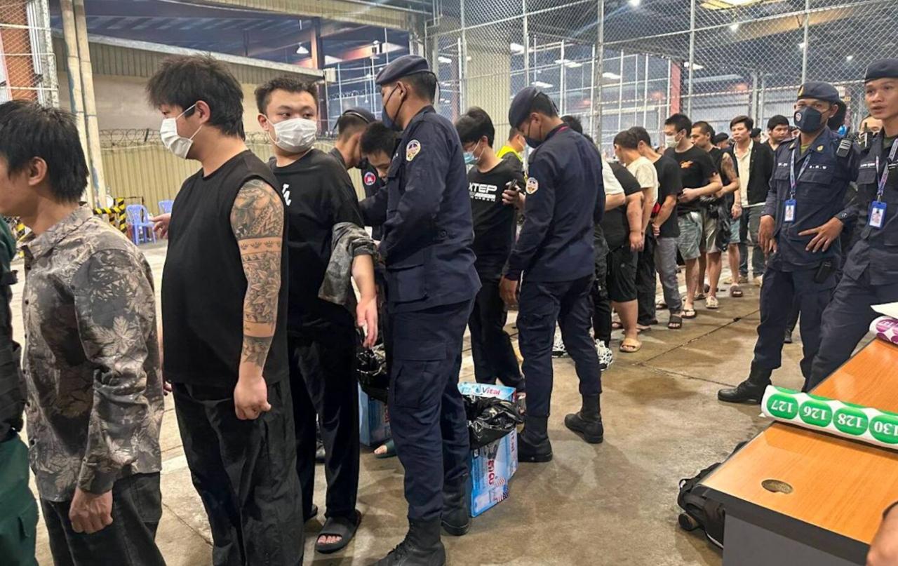 柬埔寨五天内遣返1420名外籍人员