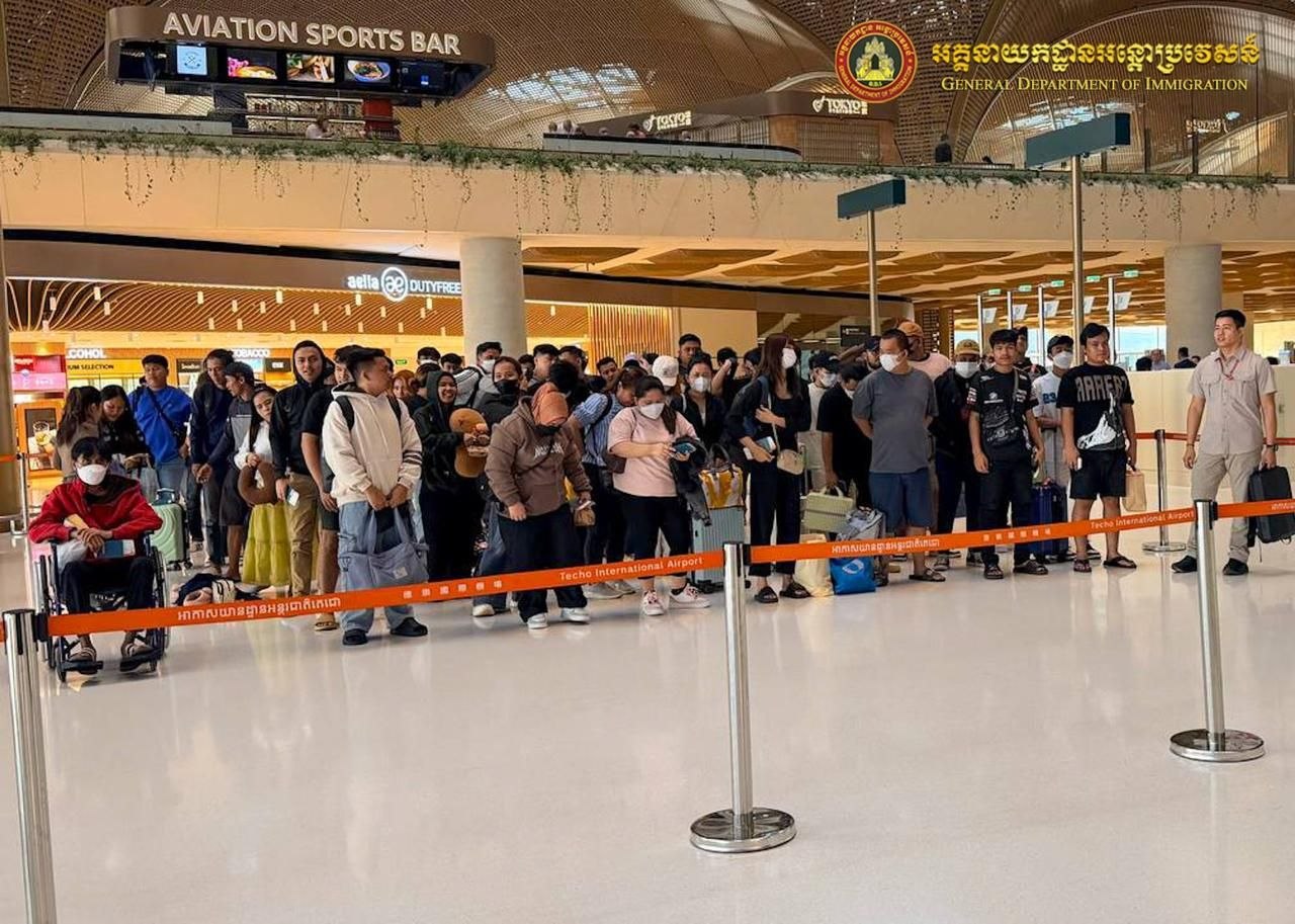 柬埔寨再遣返331名中国籍电诈嫌疑人