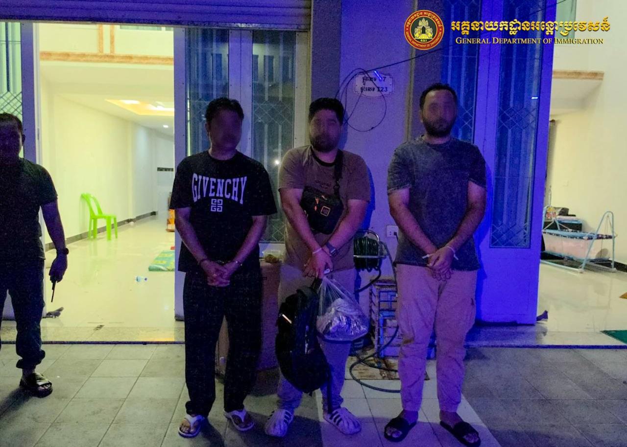 柬埔寨资讯:金边突击跨国造假团伙 6人落网