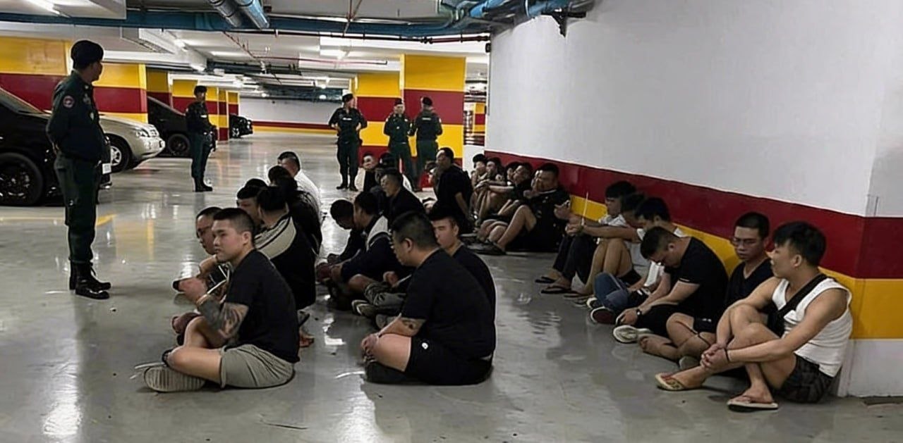 最新消息:金边刚刚又被活捉了一批狗推。