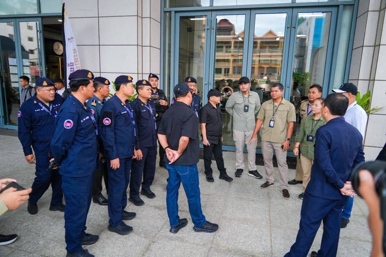 柬埔寨资讯:金边警方突查The Parkway公寓1530个房间,未发现网络诈骗活动