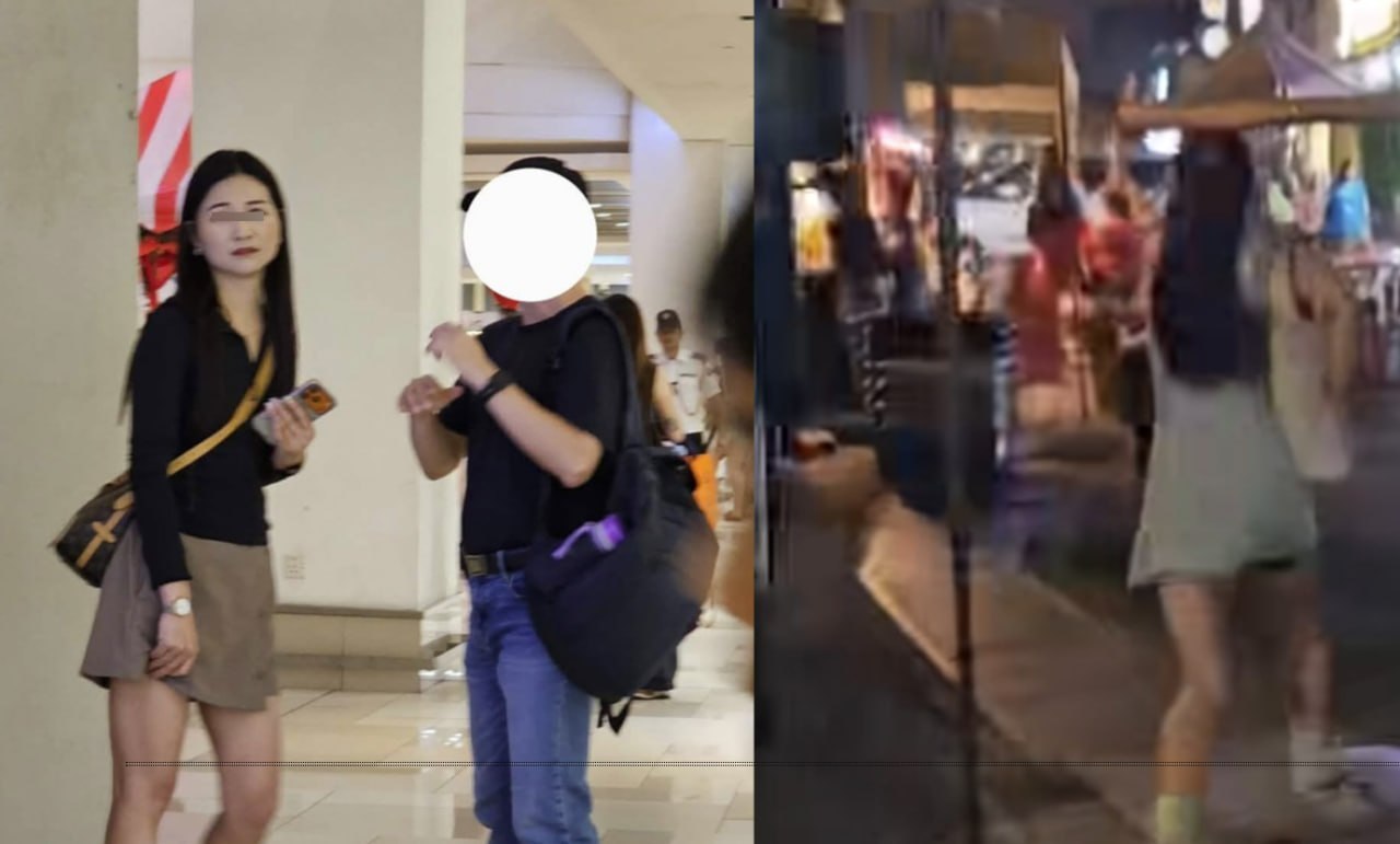 新加坡资讯:中国籍女子在夜市向男子索要金钱、见警察即逃跑