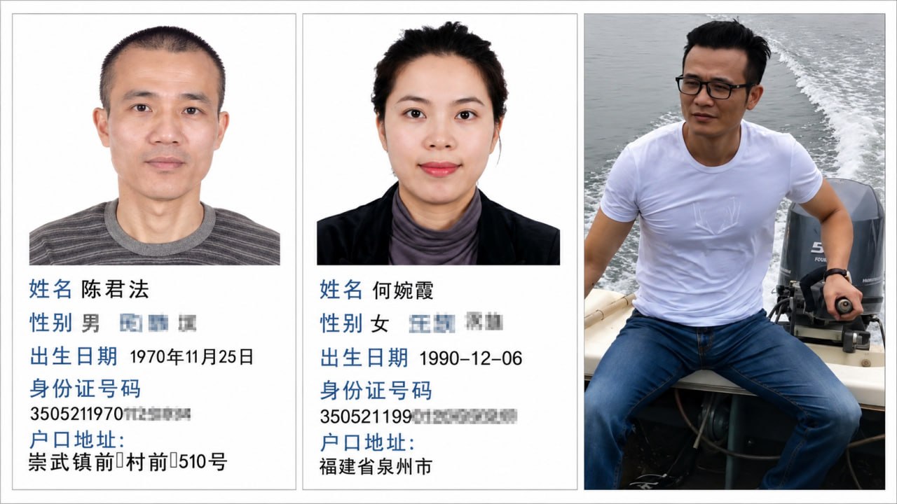 网友爆料 陈君法,外号阿三,电诈圈里有人叫他“三哥”,福建泉州惠安崇武人。