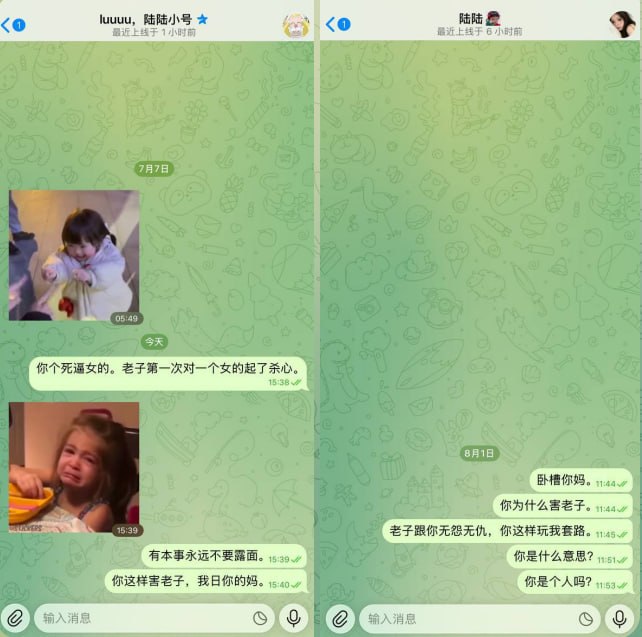 群友爆料:女的是台湾人,在金边 DM 场所做扶手的,在这边名字叫做“陆陆”。