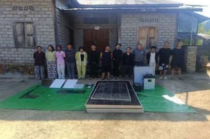 缅甸资讯:掸邦昔卜镇区查获13名涉嫌电诈及赌博人员