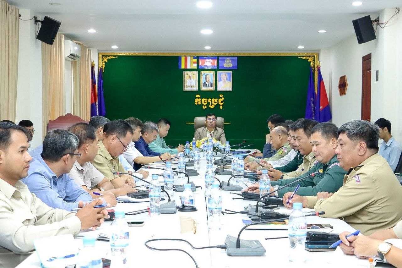 柬埔寨资讯:菩森芷区召开会议推进打击网络诈骗工作