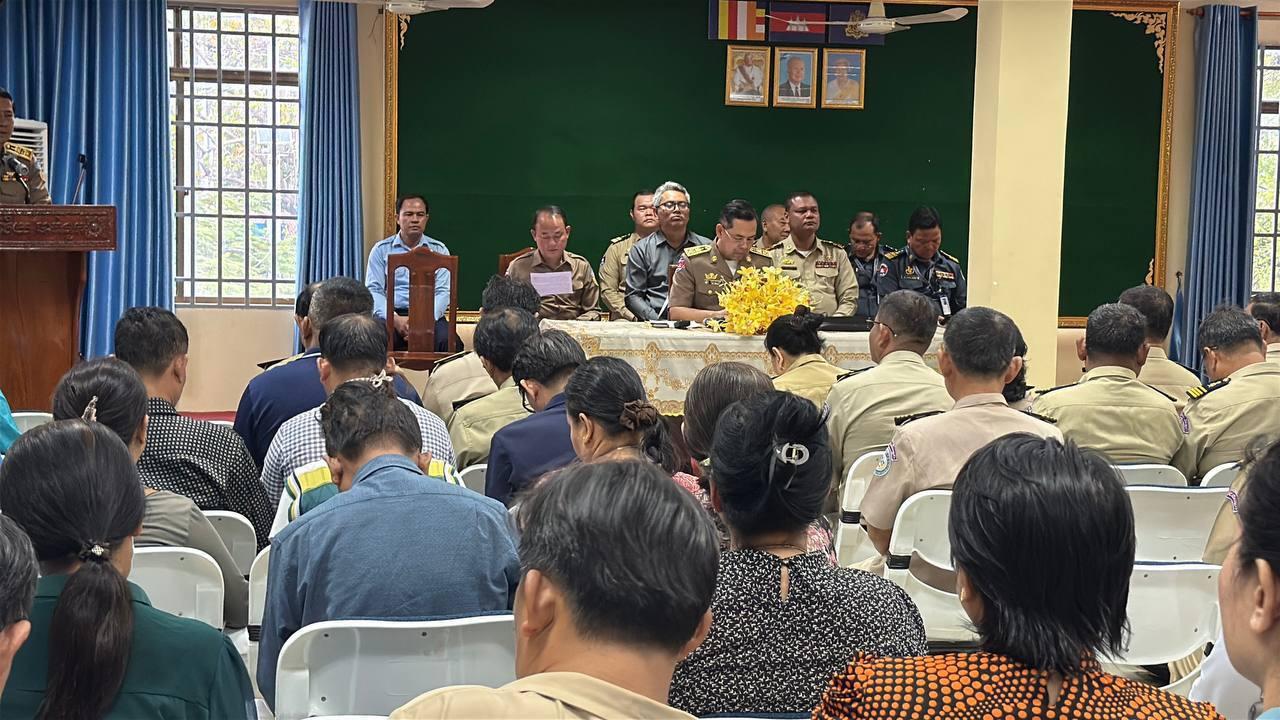 柬埔寨新闻 金边市“玛卡拉区”:全区87处高风险场所已完成排查,暂未再发现网络诈骗犯罪活动