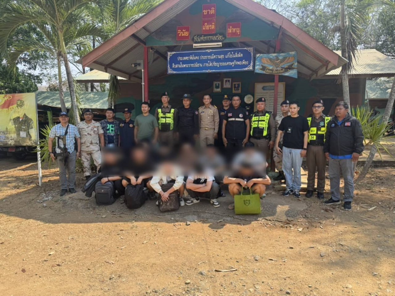 泰国资讯:中央调查局尖竹汶行动:10名中国籍人员被捕