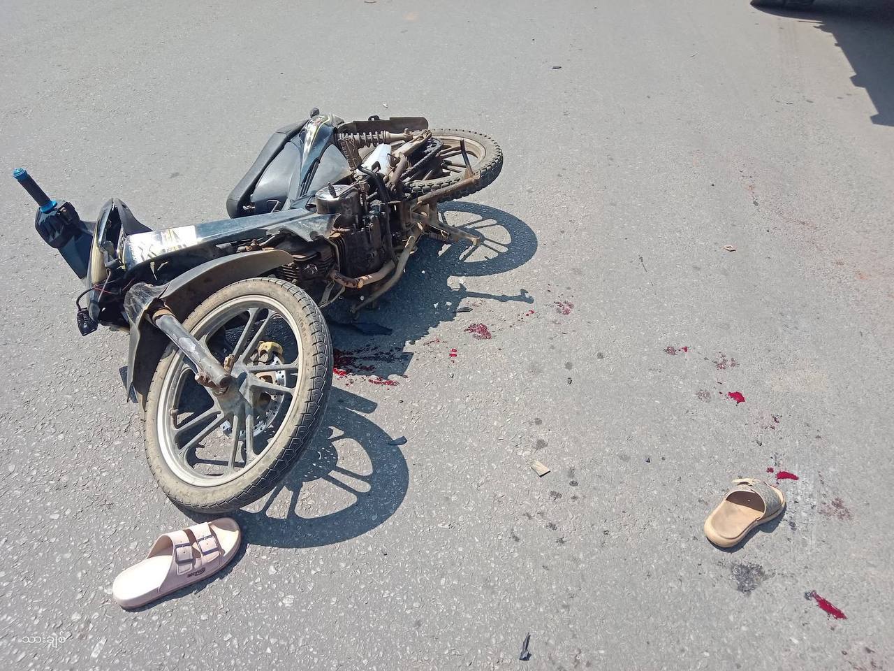 木姐105码发生车祸2名女子受伤。