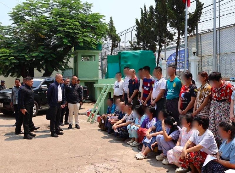 泰国副警长赴大其力调查24名公民被捕案