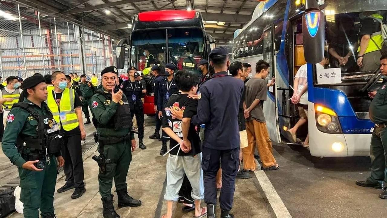 柬埔寨最新数据:超22万人自愿离境,4万多人涉在线诈骗