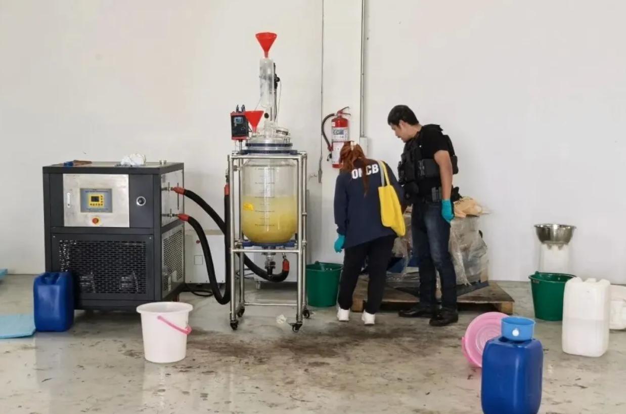 中泰越联合 破获跨国制造依托咪酯案:打掉3处窝点并抓获41人