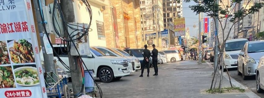 群友反馈:🇰🇭西港宝丽金娱乐刚刚被安排了,十多个宪兵已经进去检查了,具体情况暂时不清楚。