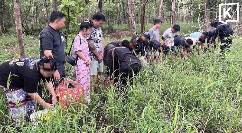 缅甸保安逃往泰国被捕