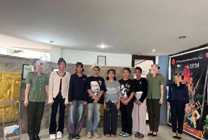 6名柬埔寨女孩被骗婚在边境获救