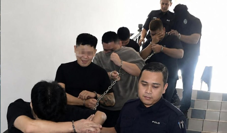 马来西亚资讯:马六甲破获中国男子涉勒索同胞案 6名被告认罪受罚