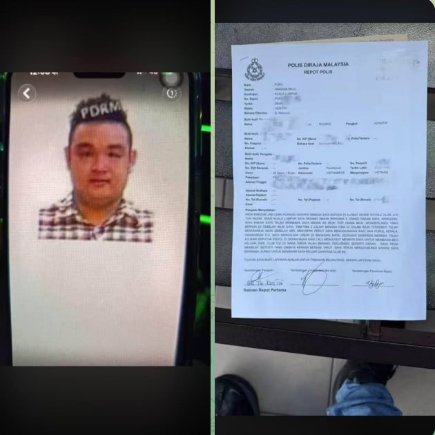 马来西亚资讯:吉隆坡一KTV曝员工遭持枪恐吓及殴打事件,涉事老板被指涉嫌违规持有警用配枪