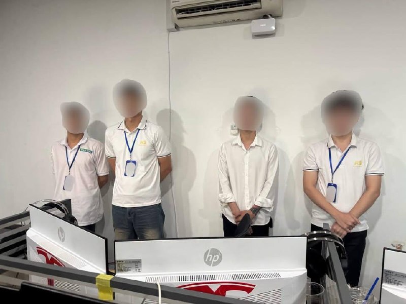 4名越南人在金边搞非法网贷被抓